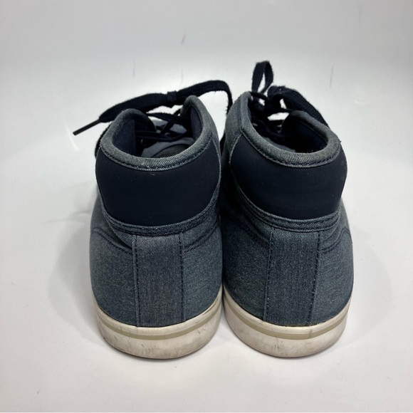 Lacoste Ampthill blue canvas sneakers size 12 - Picture 6 of 10